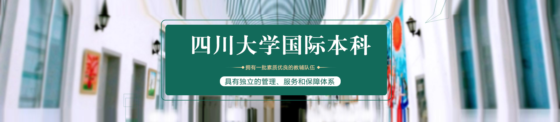 四川大学国际本科