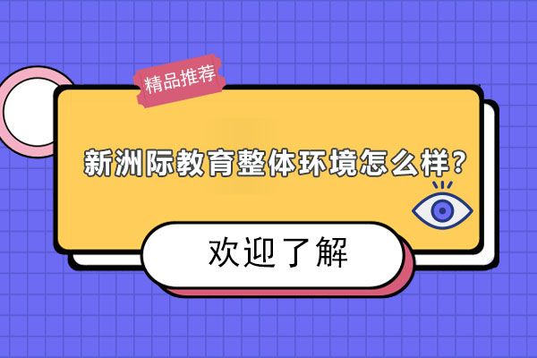 新洲际教育整体环境怎么样？