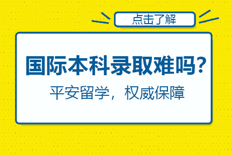 上外国际本科录取难吗？