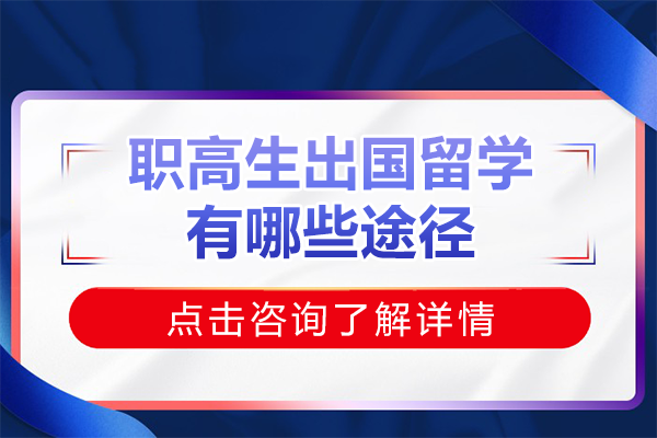 职高生国际升学双通道深度解析