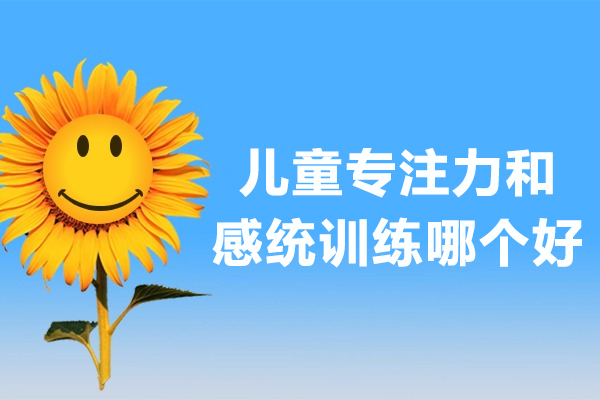 儿童专注力和感统训练哪个好