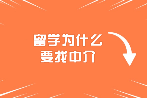 留学为什么要找中介