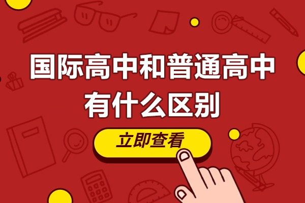 国际教育与普高教育体系深度对比