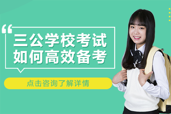 上海三公名校備考實戰(zhàn)指南