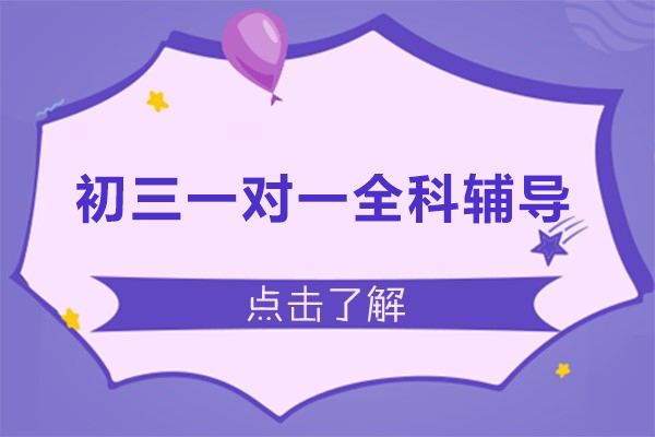 武汉初三一对一全科辅导-状元教育