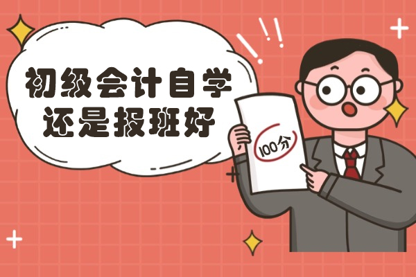 西安初级会计自学还是报班好-哪些考生适合选择辅导课程