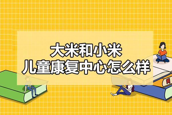 合肥大米和小米儿童康复中心怎么样