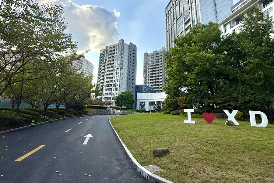 校园走道环境