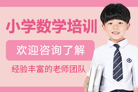 广州小学数学一对一培训课程
