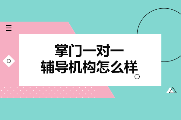 北京掌门一对一辅导机构怎么样