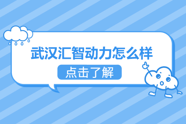 武汉汇智动力怎么样