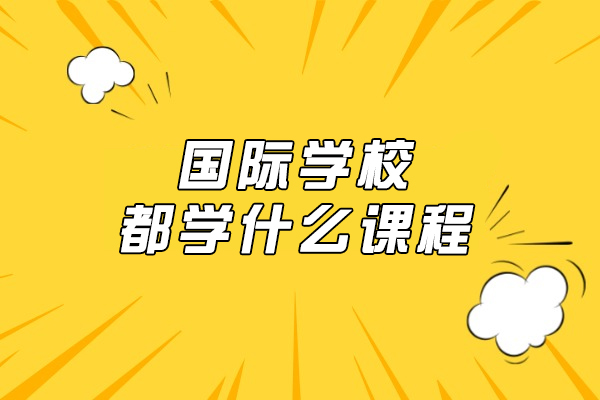 深度解析国际学校课程体系：六大核心模块全景透视