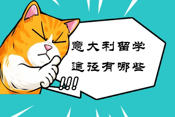 意大利留学途径有哪些