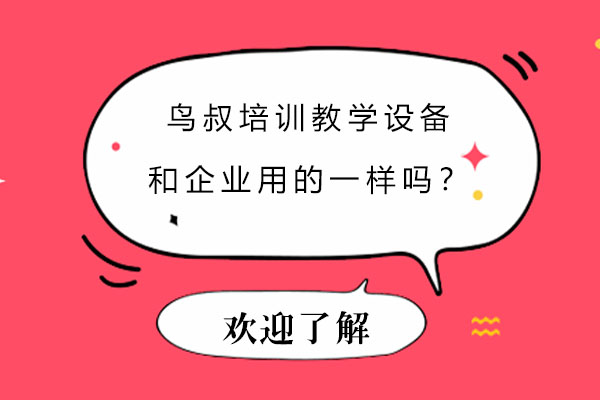 鸟叔培训机构硬件设备深度解析：工业级教学环境揭秘