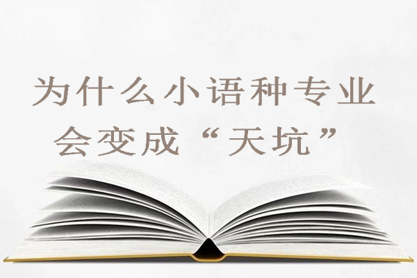 为什么小语种专业会变成“天坑”