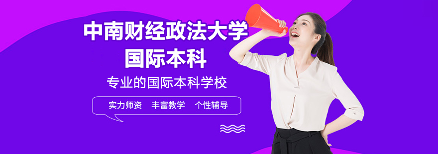 中南财经政法大学国际本科