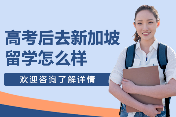 高考后去新加坡留学怎么样