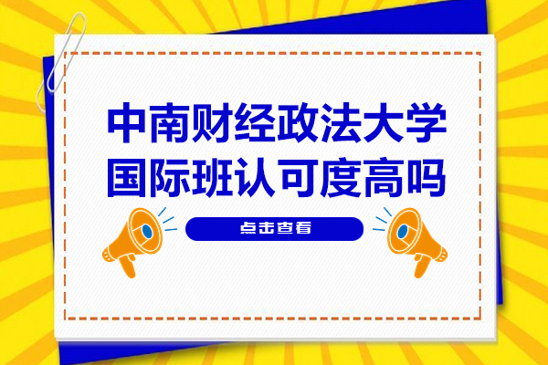 中南财经政法大学国际班深度解析：如何实现国际化人才培养