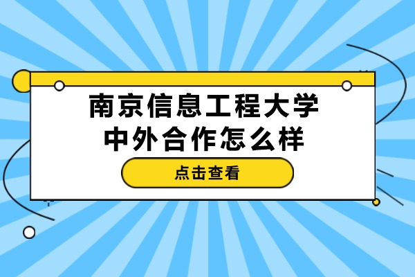 揭秘南信大中外合作办学：国际本科双学位项目深度解析
