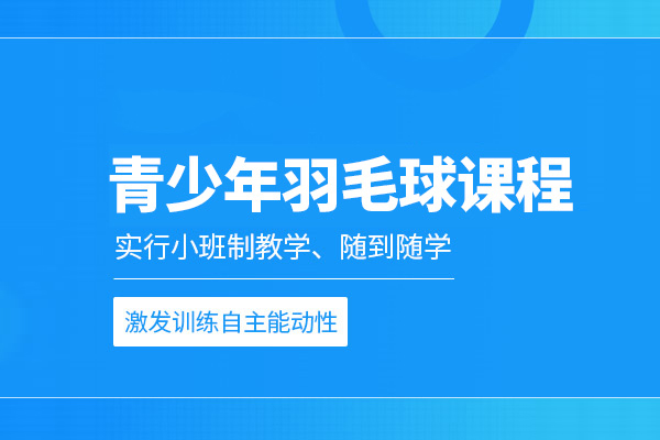 武汉少儿羽毛球培训课程