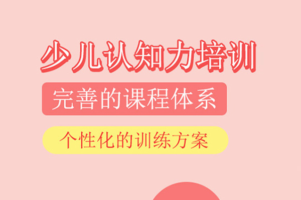 武汉儿童认知力培训课程
