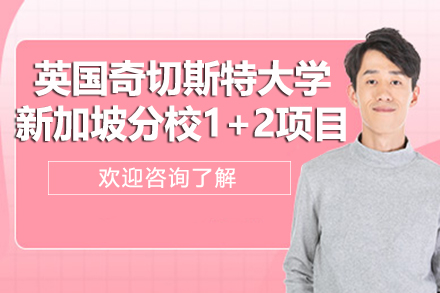 英国奇切斯特大学新加坡分校1+2项目