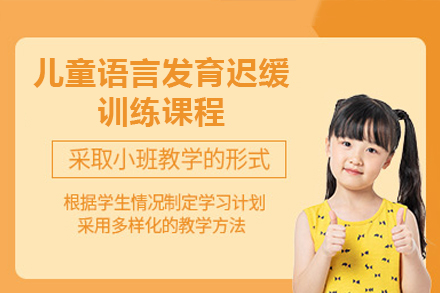 佛山儿童语言发育迟缓训练课程