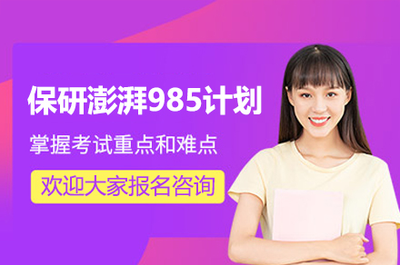 清北团队护航985保研计划深度解析