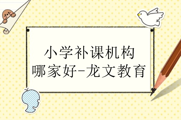 北京小学补课机构哪家好-龙文教育
