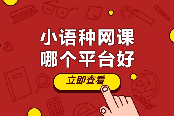 小语种网课哪个平台好