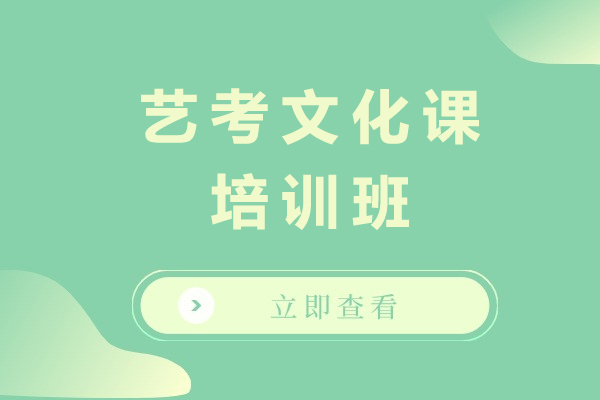 南通艺考文化课培训班