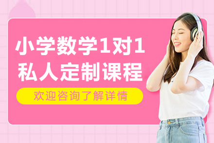 小学数学1对1私人定制课程