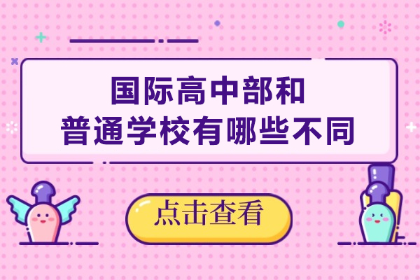国际高中与普通学校核心区别深度解析