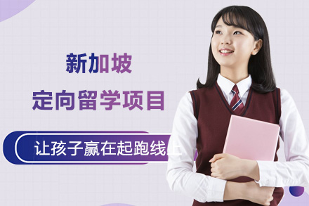 新加坡留学定向留学项目