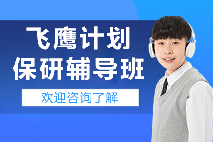 上海飞鹰计划保研辅导班