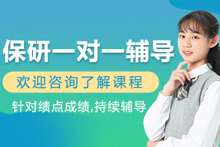 上海保研一对一辅导班