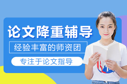 论文降重辅导班