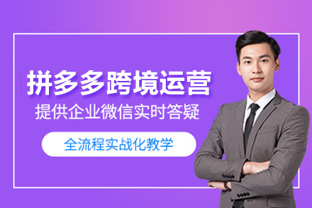 拼多多跨境运营培训班