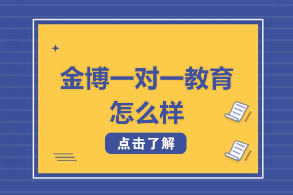 北京金博一对一教育怎么样