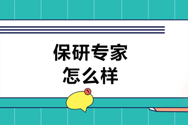 北京保研专家怎么样