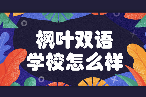 镇江枫叶双语学校怎么样
