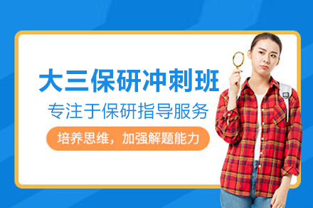 大三保研冲刺班