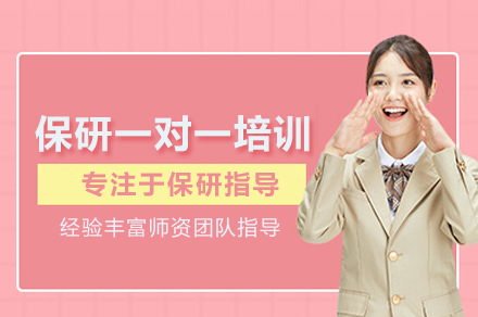 保研一对一培训班