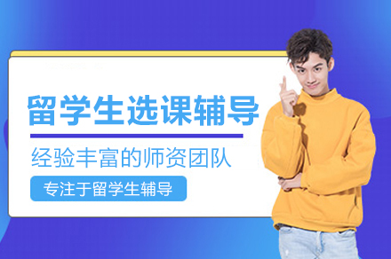 武汉留学生选课辅导班