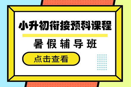 小升初衔接班