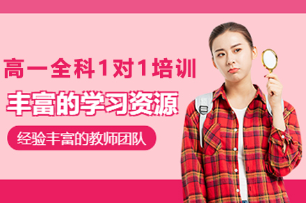 高一全科1对1培训班