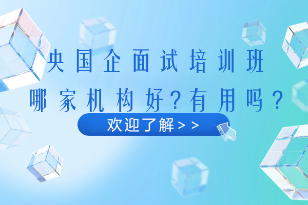 南京央国企面试培训班哪家机构好-有用吗