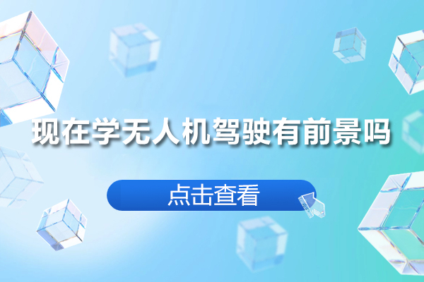 现在学无人机驾驶有前景吗