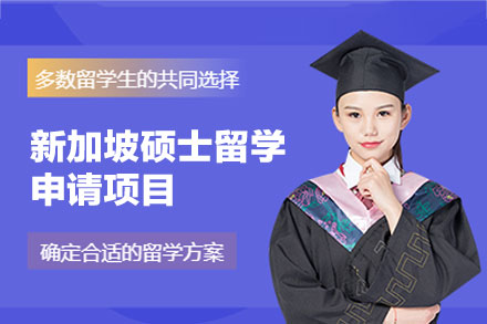 新加坡硕士留学申请项目