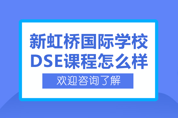 上海新虹橋國際學校DSE課程怎么樣
